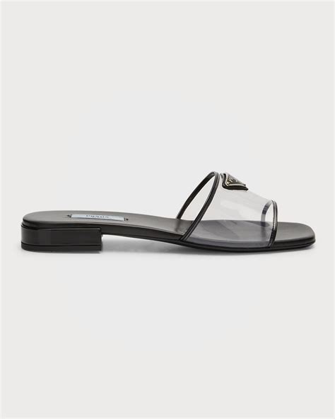 prada sandals women's|prada transparent sandals.